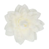 Fleur en azyme Dahlia blanc FunCakes