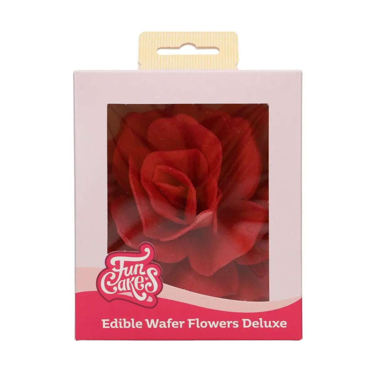 Fleur en azyme Pastella rouge FunCakes