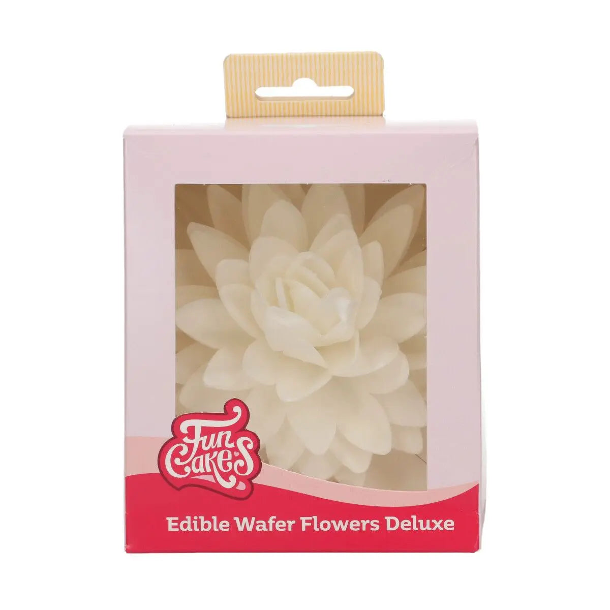 Fleur en azyme pivoine blanche FunCakes