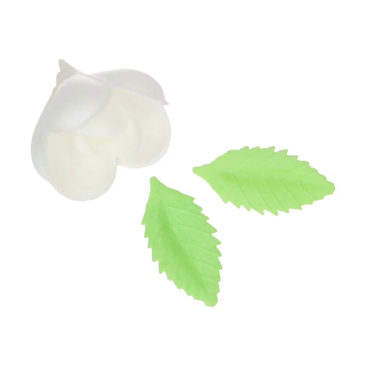 Fleurs et feuilles en azyme tulipe x12 FunCakes