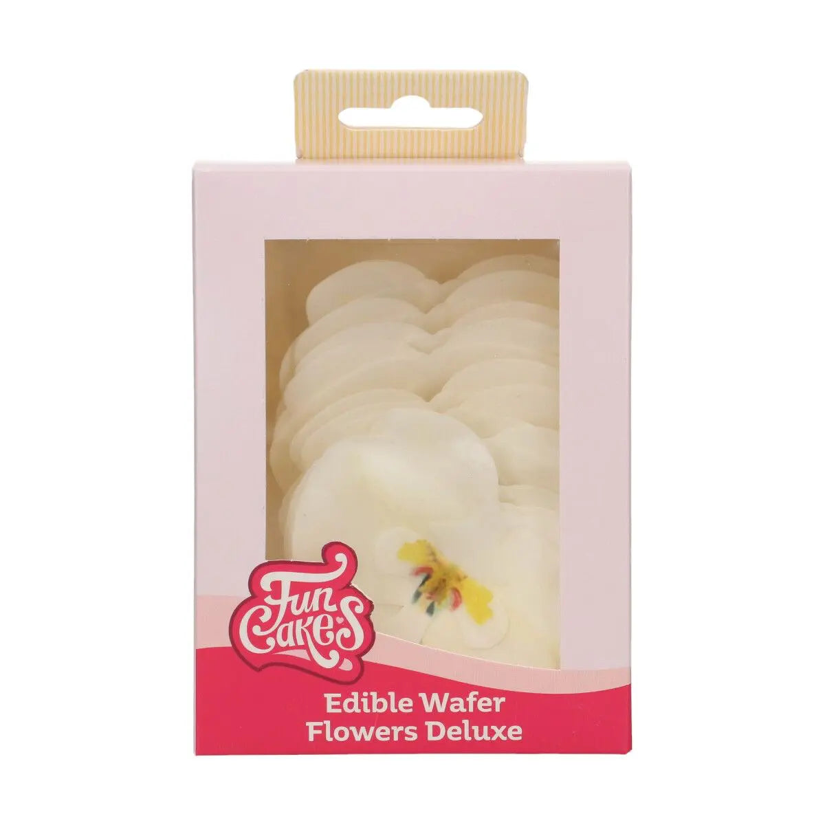 Fleurs en azyme orchidée blanche x10 FunCakes
