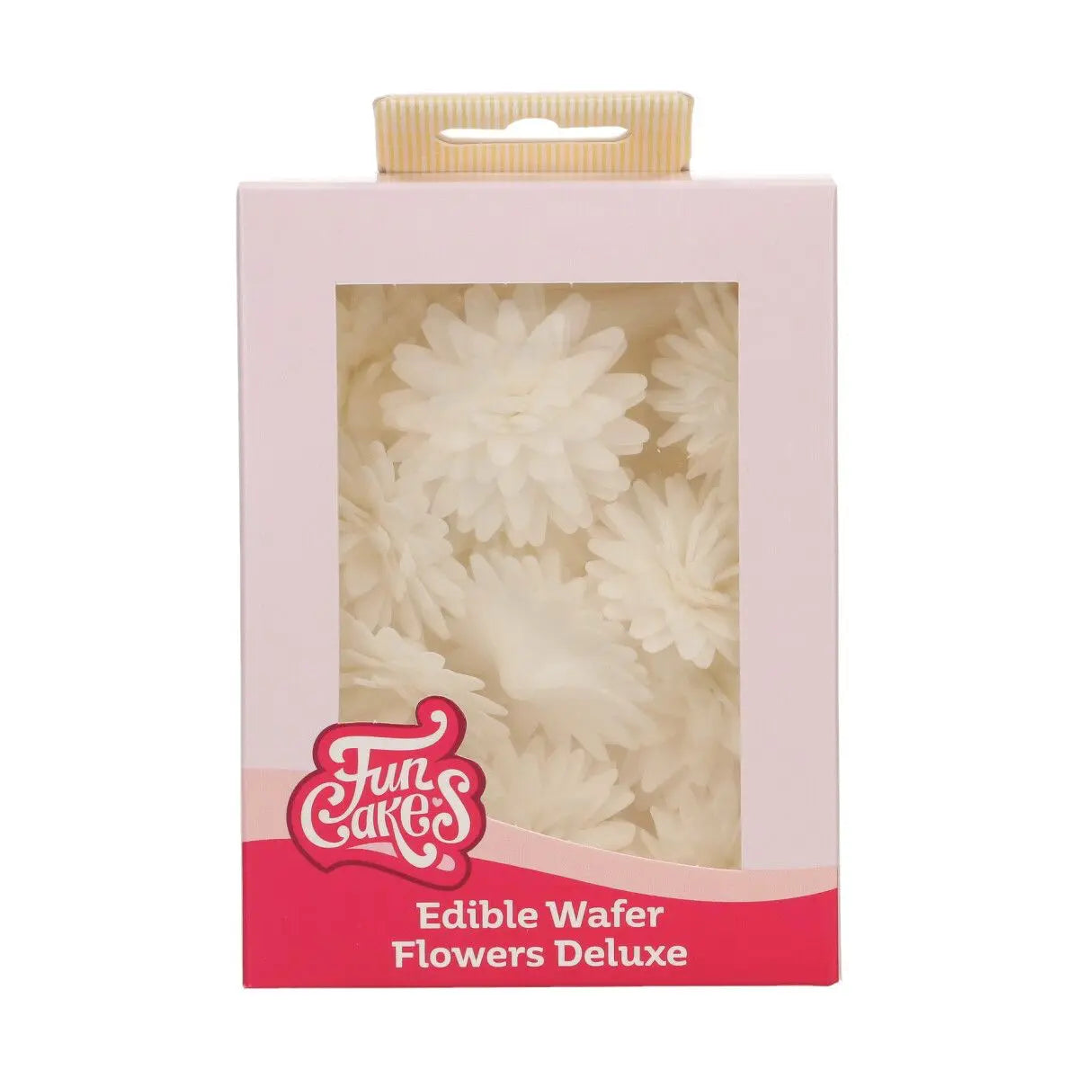 Fleurs en azyme pâquerettes blanches x12 FunCakes