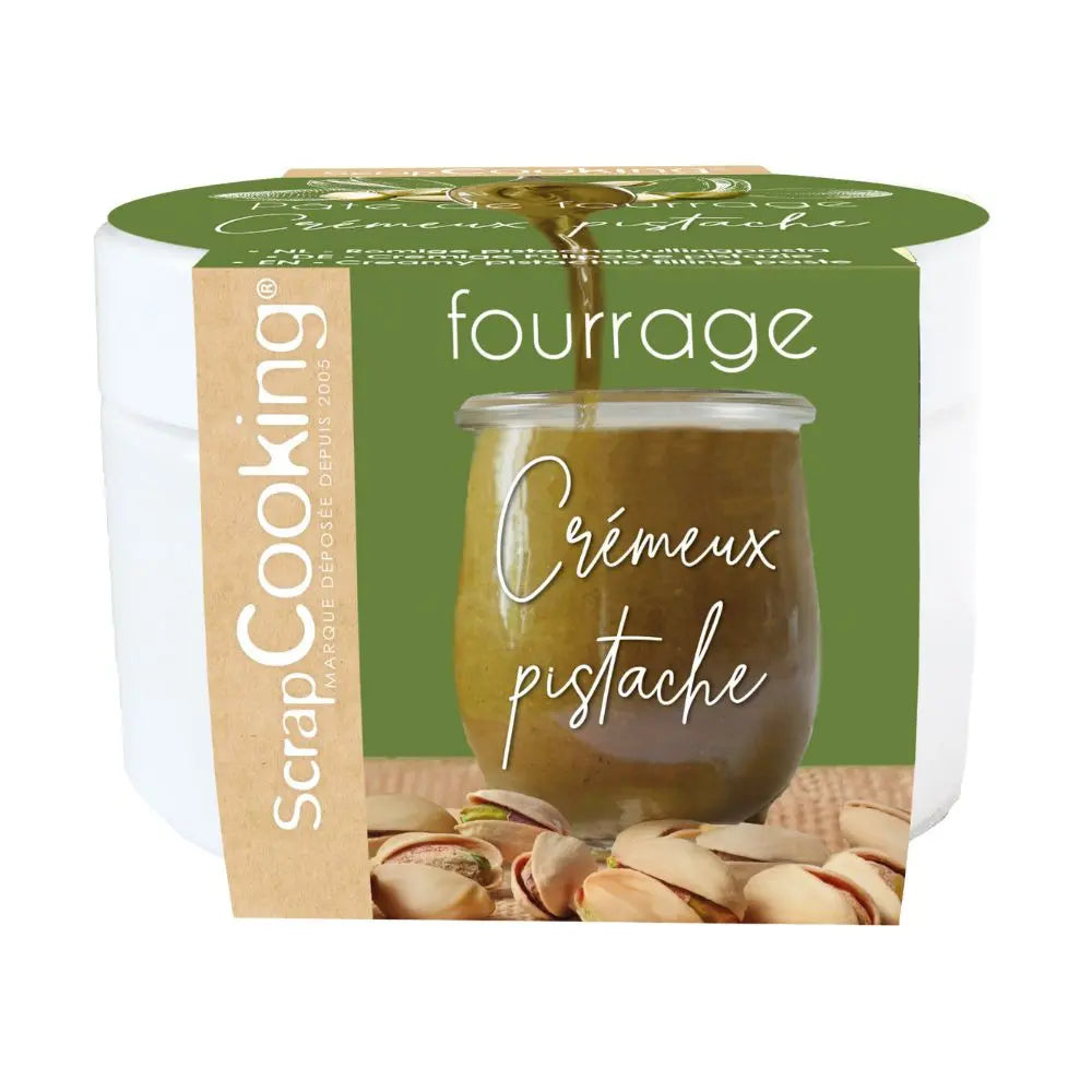 Pâte de fourrage crémeux pistache 200 g ScrapCooking