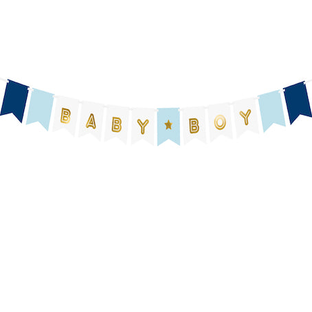 Guirlande bleue Baby Boy