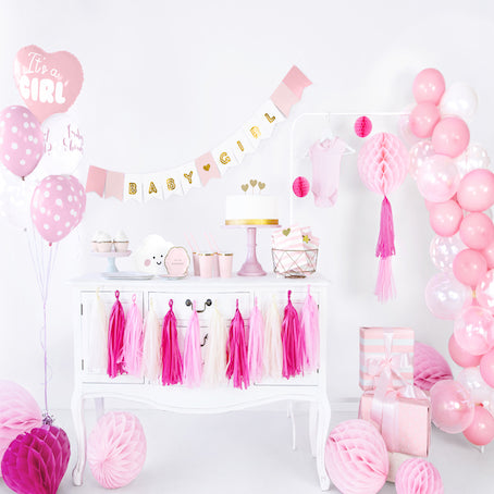 Guirlande rose Baby Girl