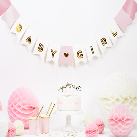 Guirlande rose Baby Girl