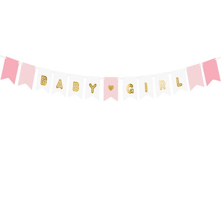 Guirlande rose Baby Girl