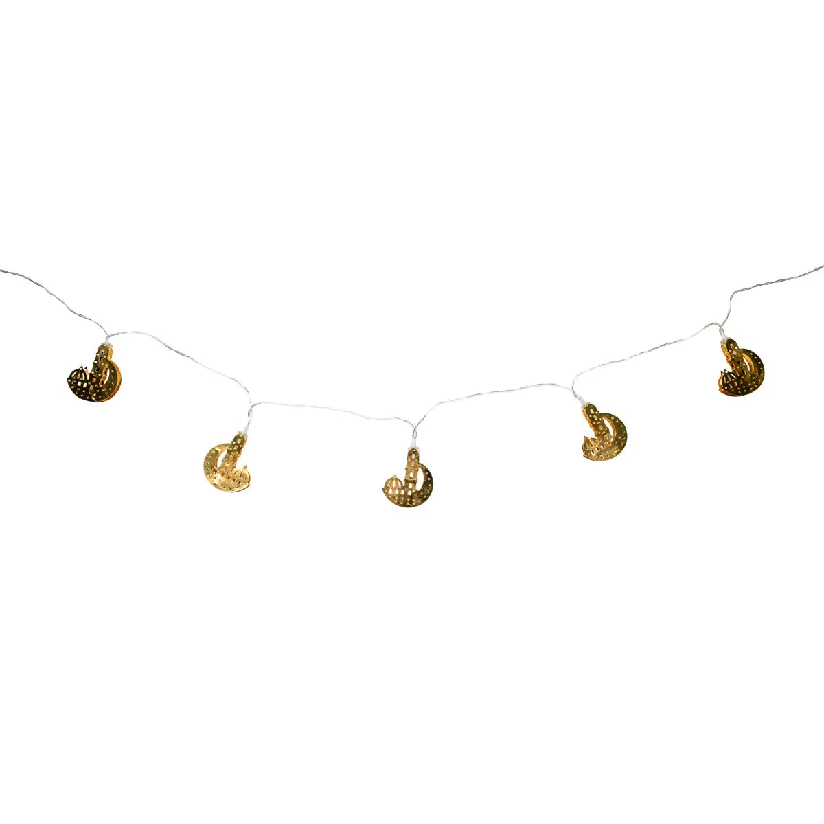 Guirlande lumineuse LED orientale lune 1,65 m