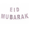 Guirlande Lettres paillettes Rose Gold Eid Mubarak