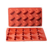 Moule silicone 15 Coeurs