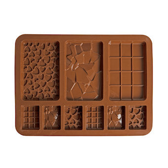 Moule mini tablettes de chocolat Glam