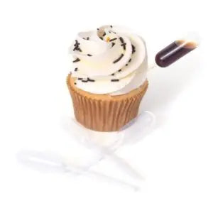 Pipettes droites pour cupcakes x10 House of Marie
