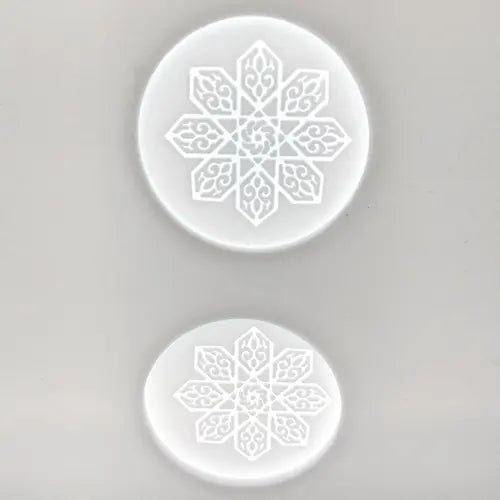 Moule silicone chocolat Arabesque grands cercles