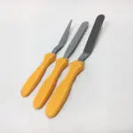Spatules palettes inox lot de 3