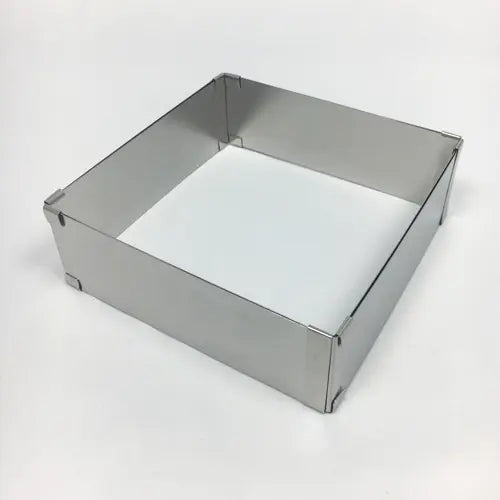Cadre carré extensible à entremets 15 à 28 cm