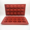Moule silicone 15 fleurs