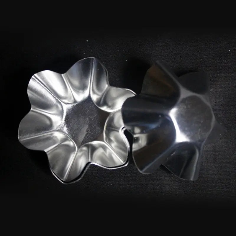 Moules en fer fleur rose des sables x10