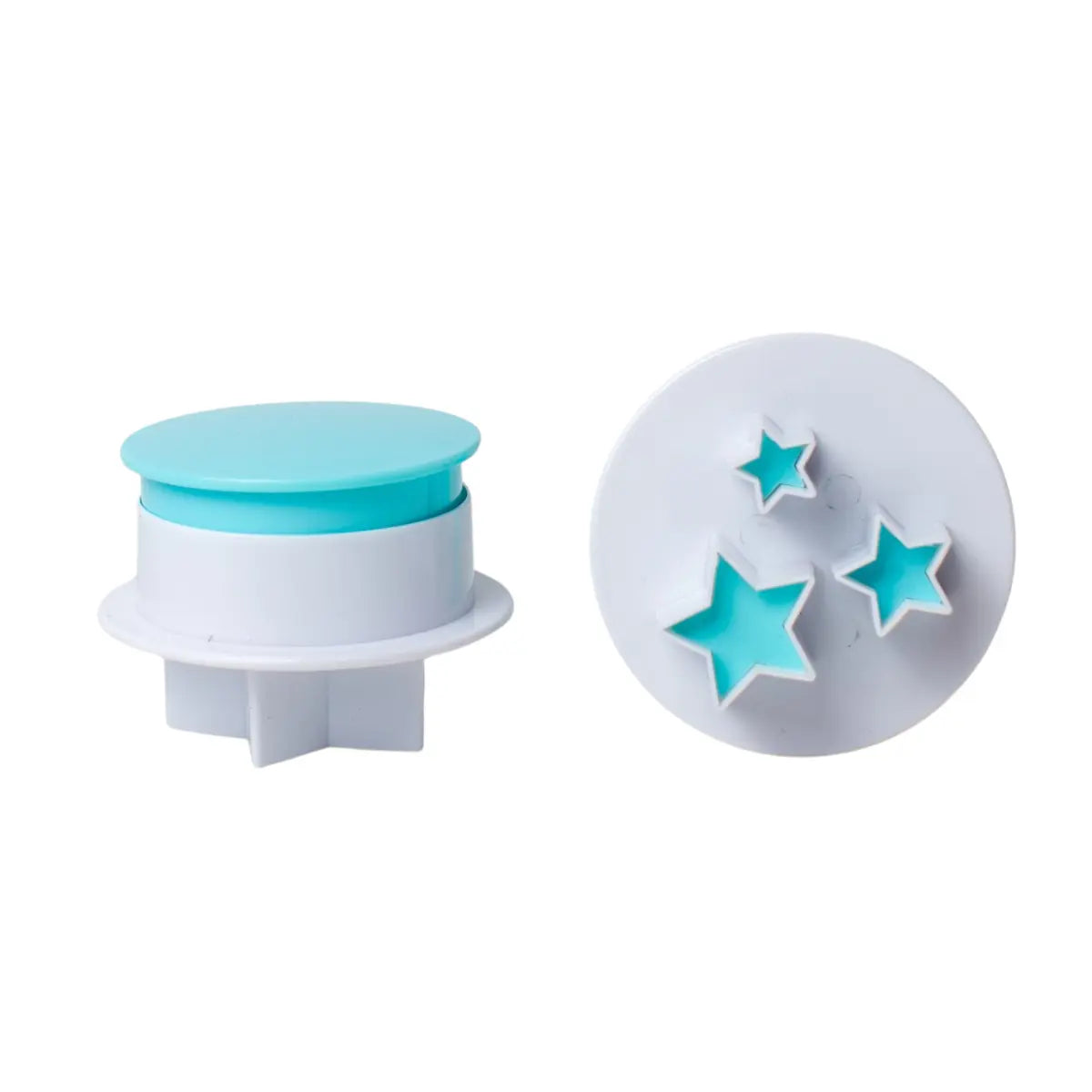Découpoirs à poussoir étoile lot de 2