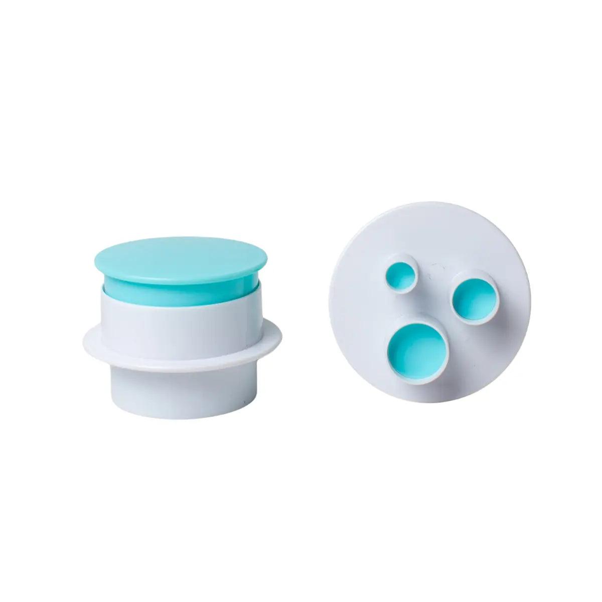 Découpoirs à poussoir cercle lot de 2