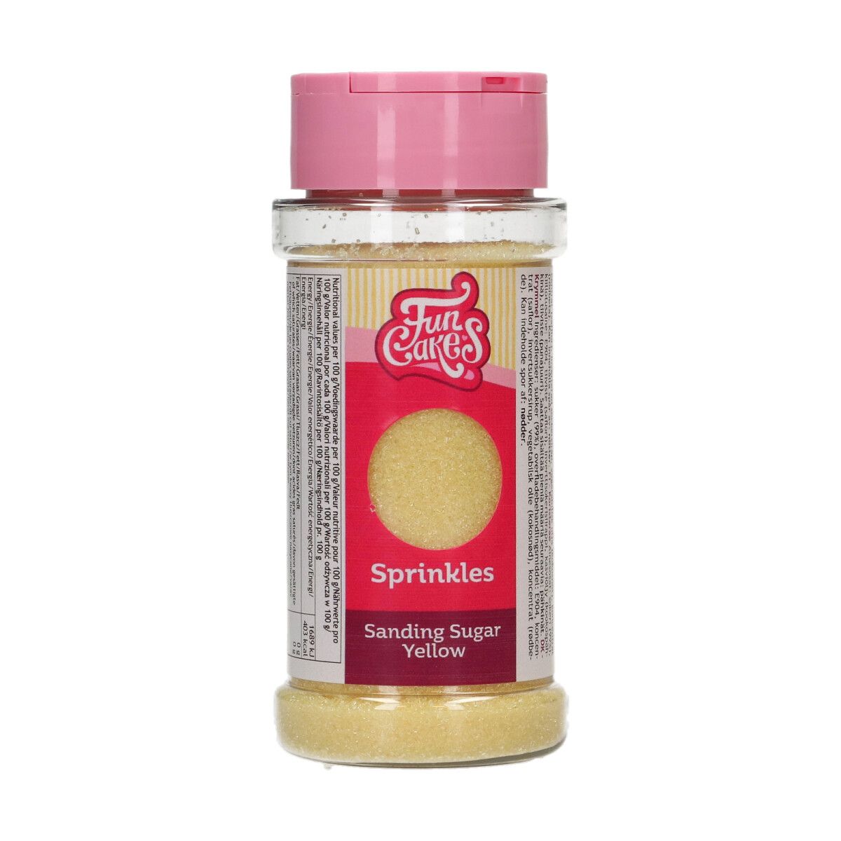 Sucre sable jaune 80 g FunCakes