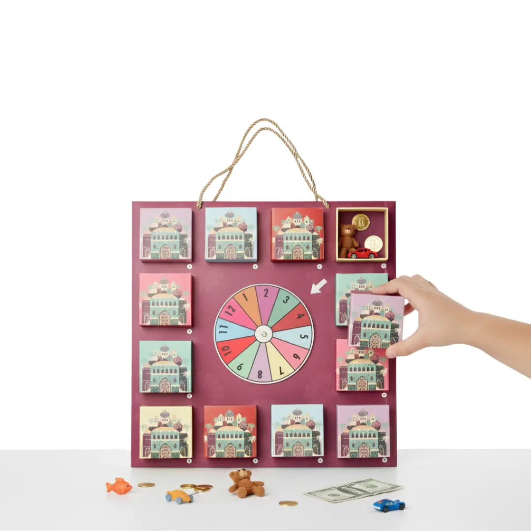 Jeu des boîtes Eid Mubarak 12 pièces