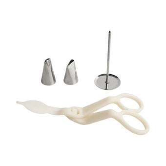 Kit fleurs en crème clou à fleurs et 2 douilles