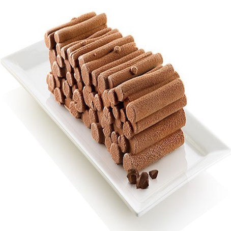Kit moule à bûche Forêt Silikomart