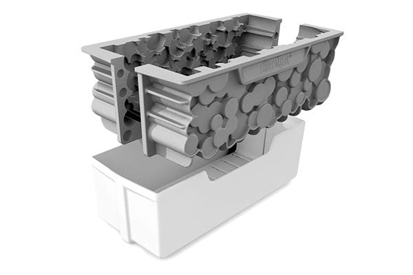 Kit moule à bûche Forêt Silikomart