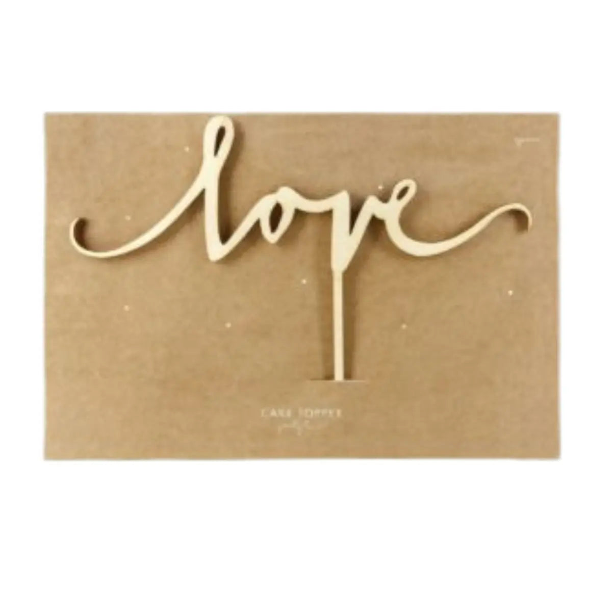 Cake topper en bois Love PartyDeco