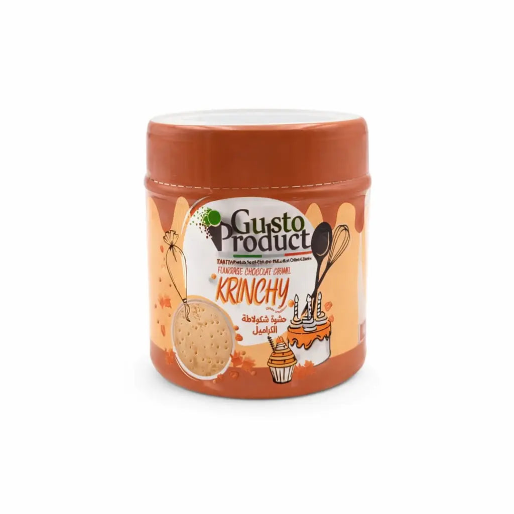 Fourrage Krinchy chocolat caramel 350 g GustoProduct