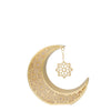 Décoration lumineuse Ramadan Hilal Doré