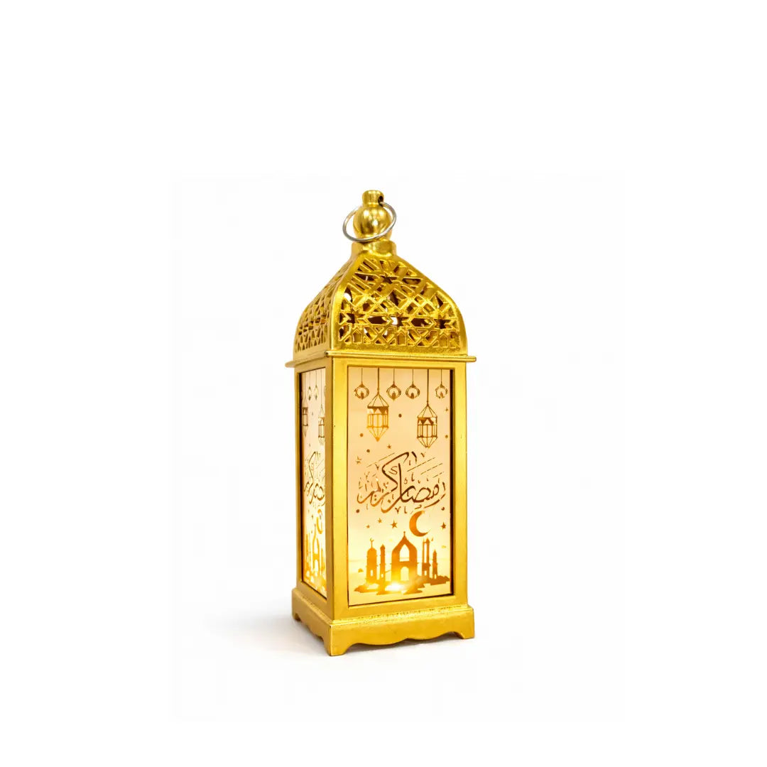Lanterne lumineuse Ramadan Kareem or