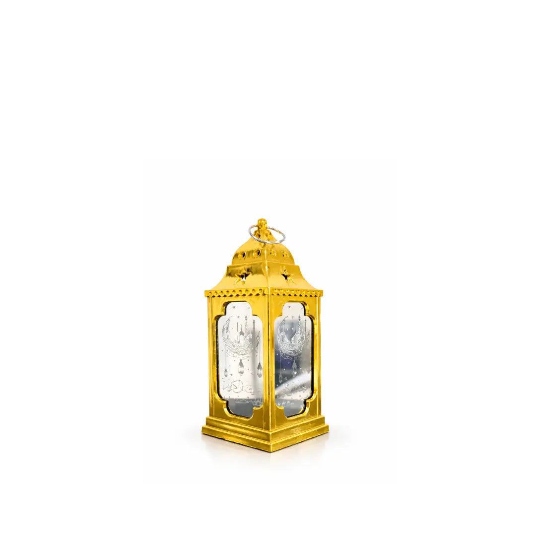 Lanterne lumineuse de table Or