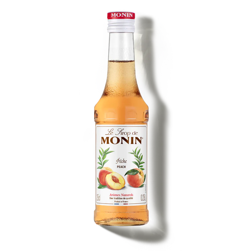 Sirop saveur pêche 25 cl Monin