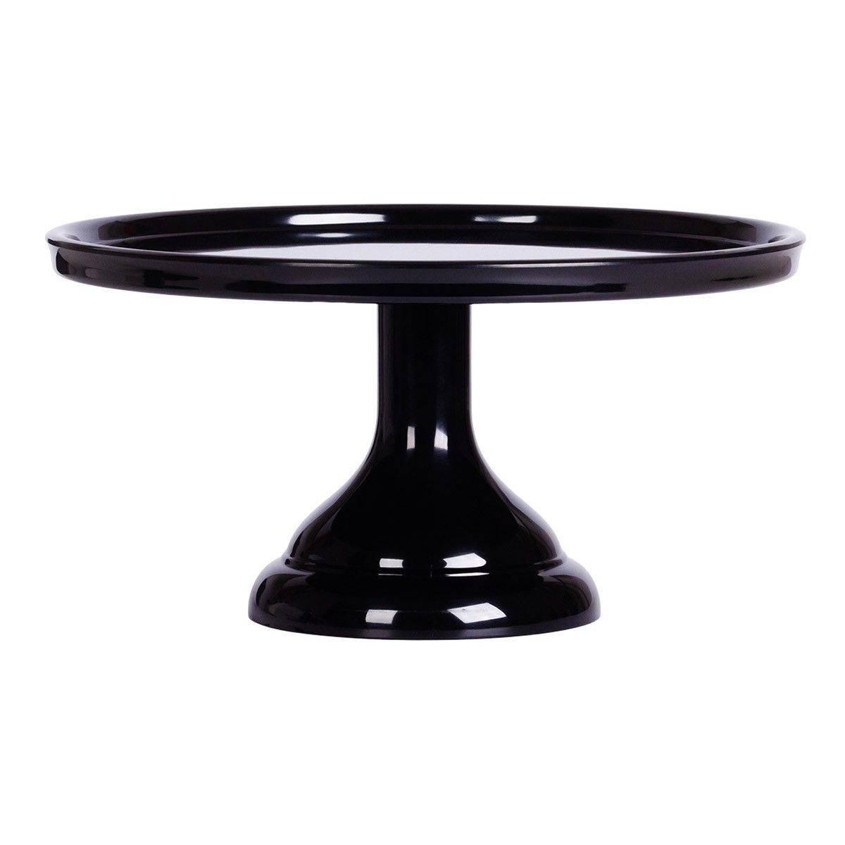 Présentoir à gâteaux noir 23 cm