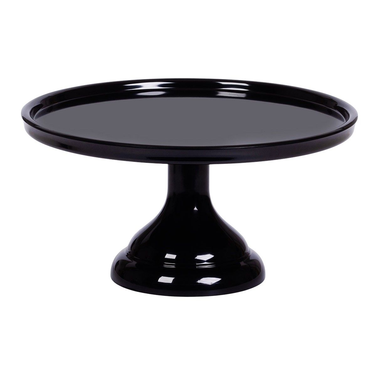 Présentoir à gâteaux noir 23 cm