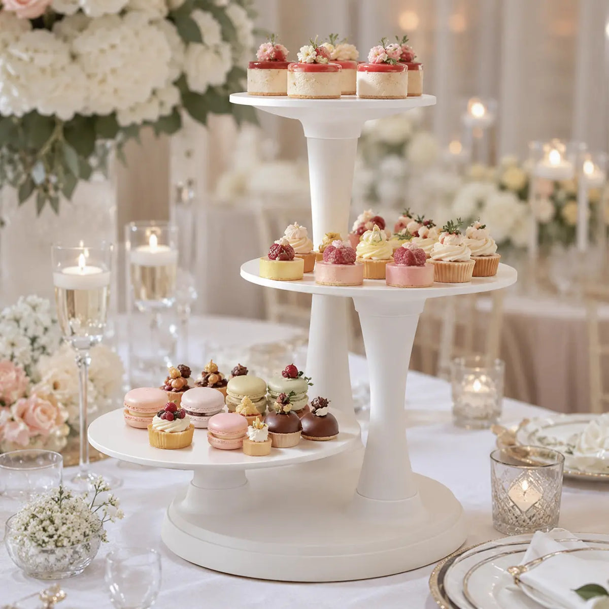 Présentoir pour 3 gâteaux Wilton