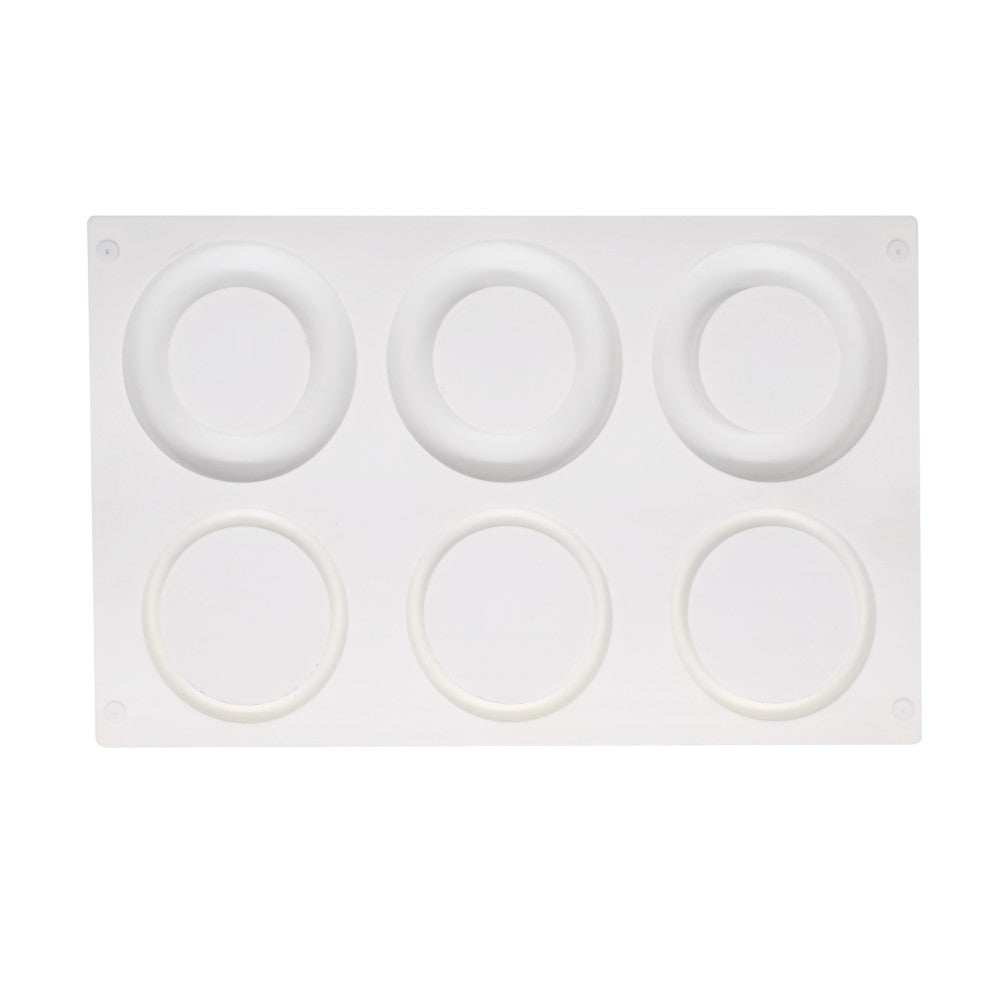 Moule silicone à entremets Anneaux