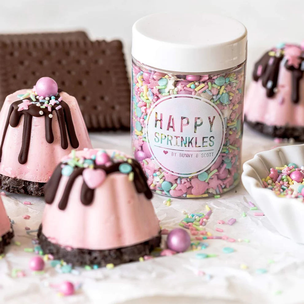 Mélange de perles Pastel Vibes 90 g Happy Sprinkles