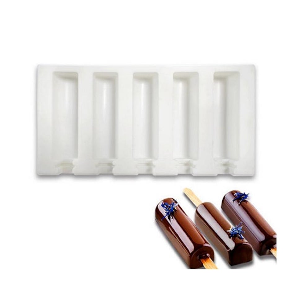 Moule silicone à magnum stick arrondi