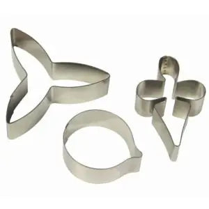 Découpoirs orchidée set de 3 PME