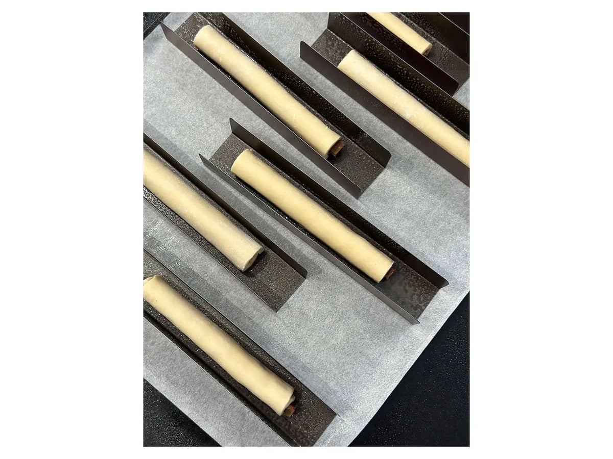 Moule à viennoiserie rectangulaire XL antiadhésif feuilletés en U