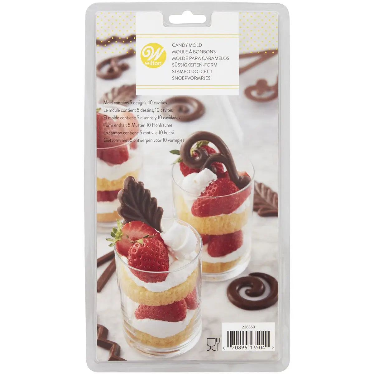 Moule à chocolat Candy dessert Wilton