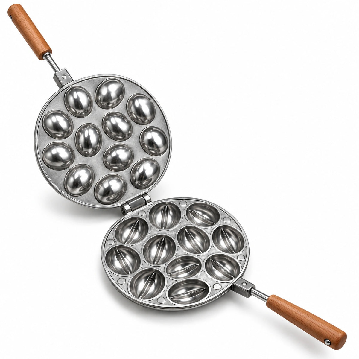 Moule à djouza 16 empreintes en aluminium Ø 16 cm