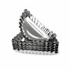 Lot de 10 moules en fer demi-lune pour tartelettes, biscuits et pâtisseries individuelles