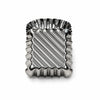 Lot de 10 moules en fer gaufrette carré de 5 x 5 cm pour gaufrettes, tartelettes, biscuits, sablés et pâtisseries individuelles.