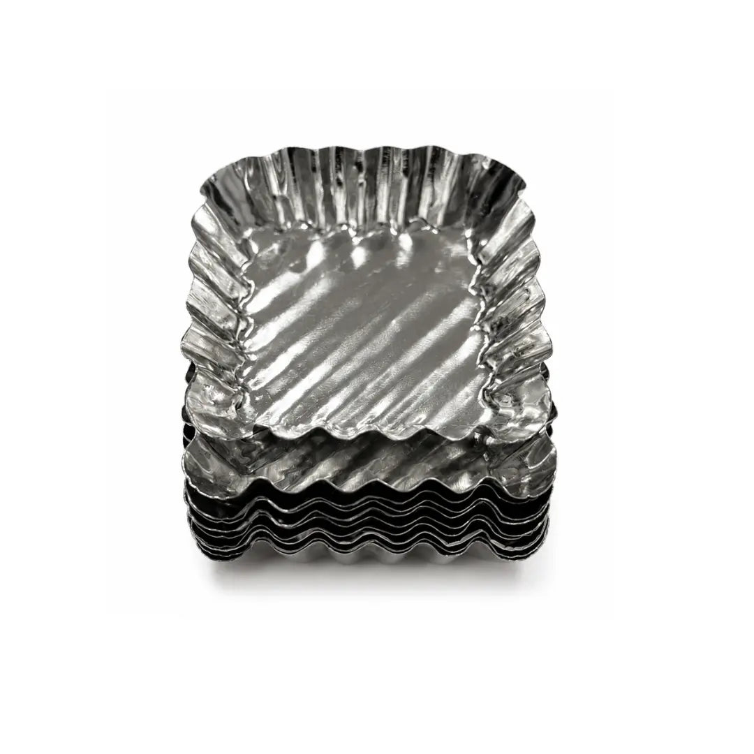 Moules en fer gaufrette carrés x10