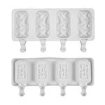 Moule silicone magnum à facettes