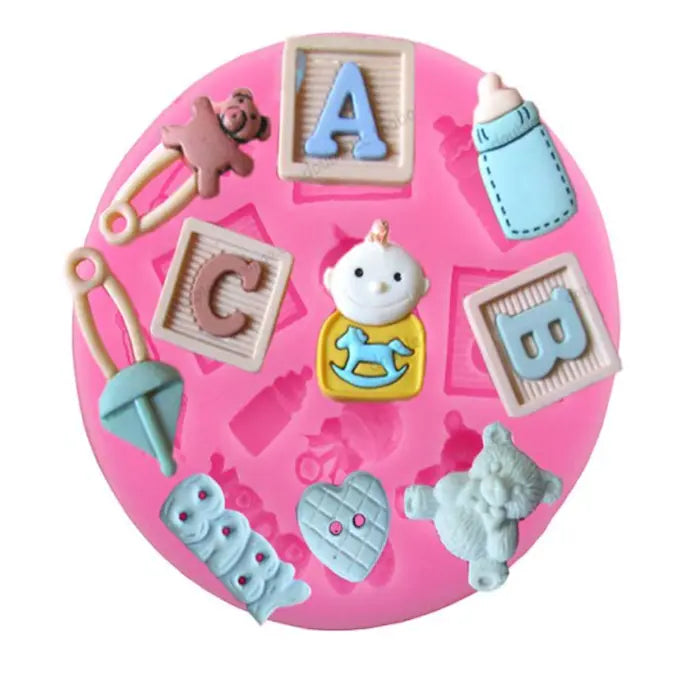 Moule de modelage silicone Bébé