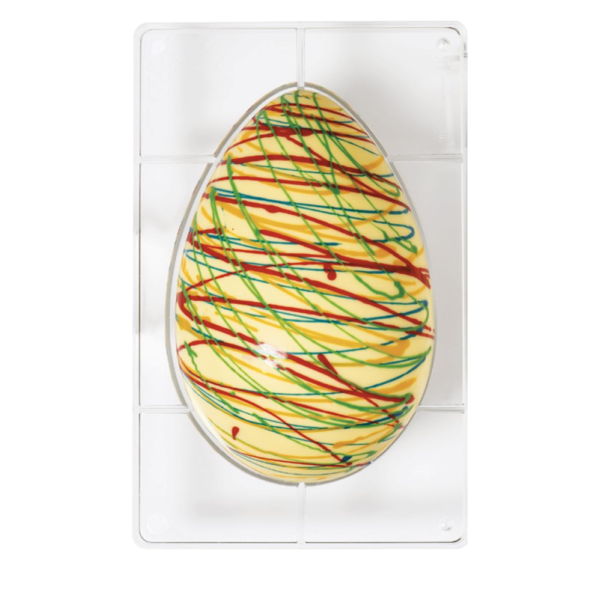 Moule à chocolat œuf 500 g polycarbonate Decora